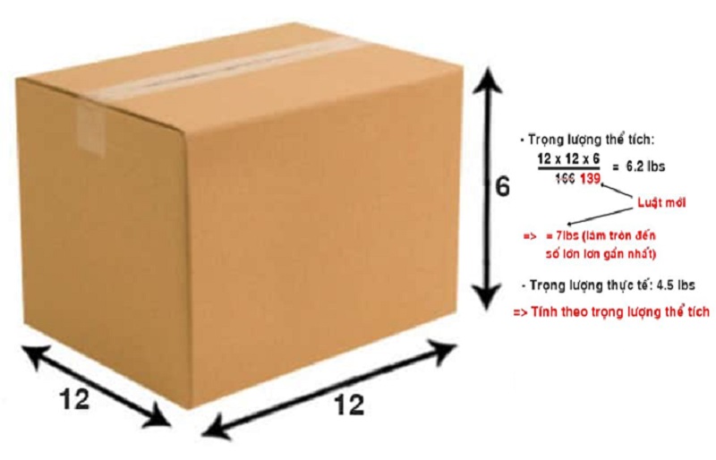 Công thức tính số lượng thùng carton để chuyển nhà