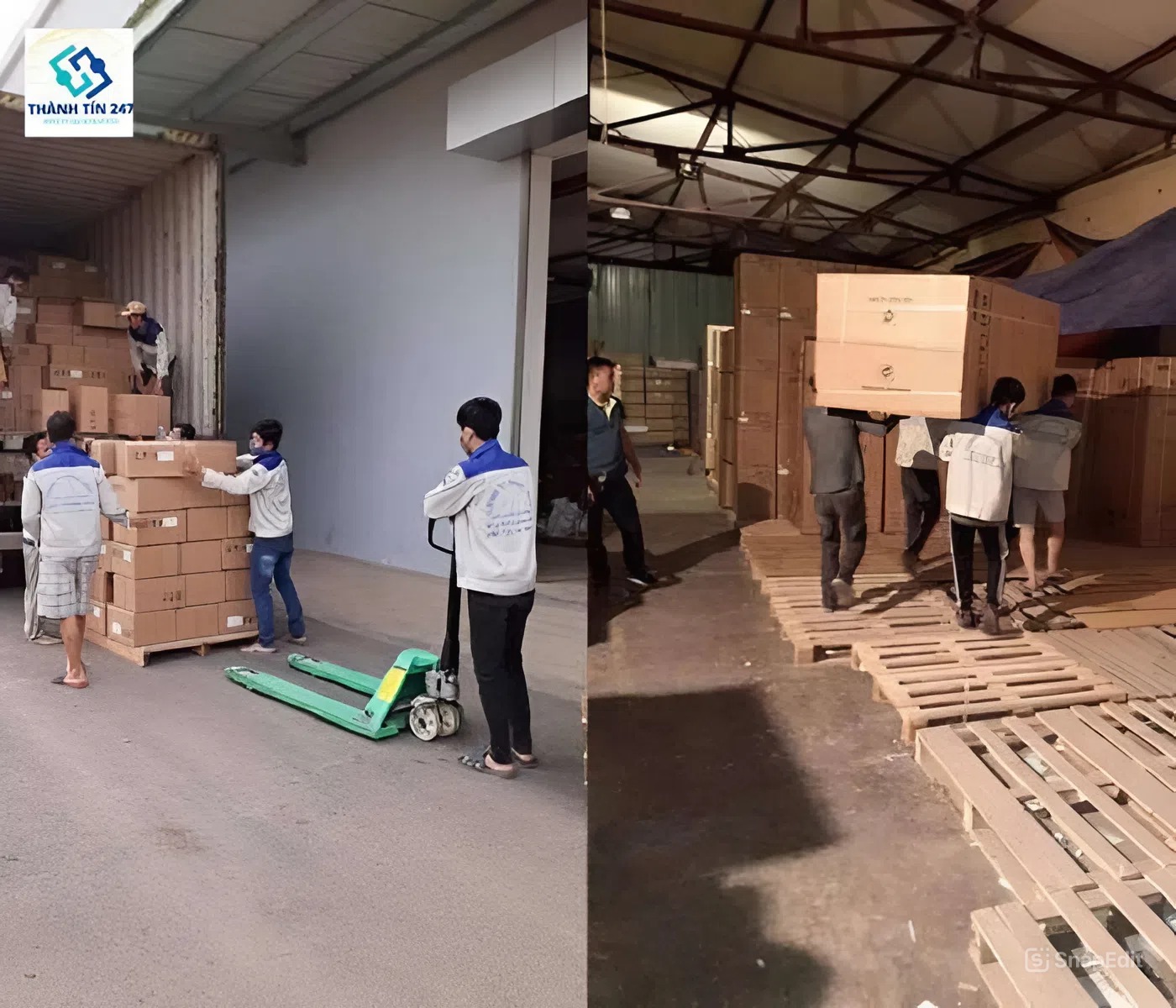 Kiến Vàng 247 mang tới dịch vụ bốc xếp chuyên nghiệp với chi phí tốt nhất